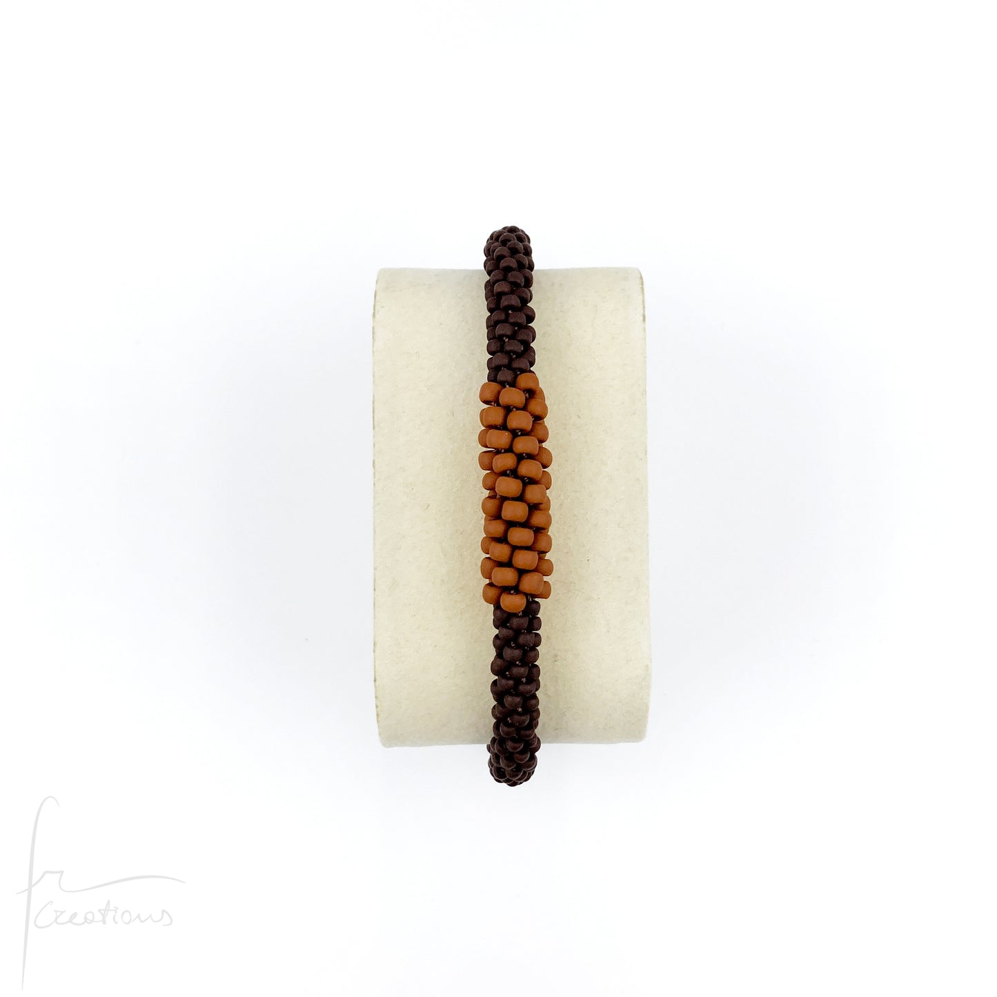 Bracciali semirigidi Snake Duo intrecciati a mano con perline