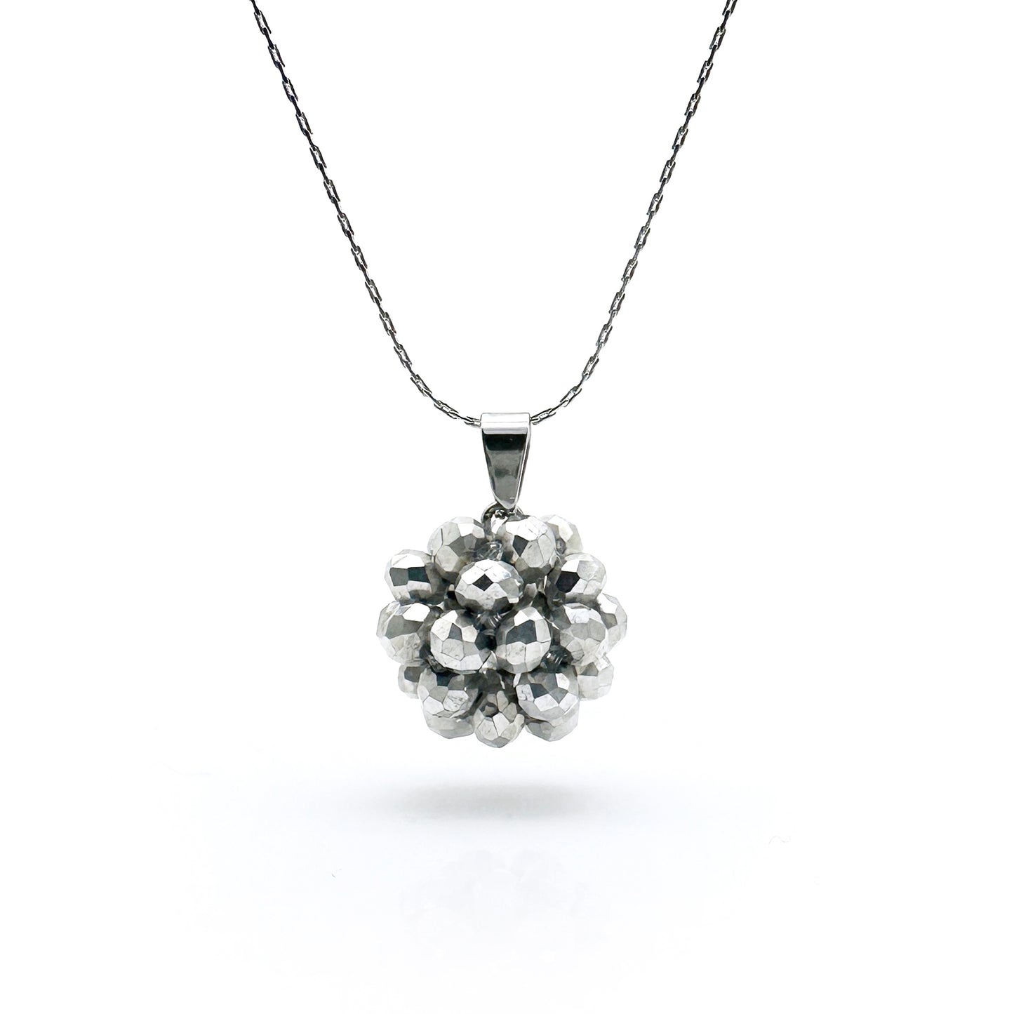 Collana girocollo Bold Estel con cristalli cuciti in tessitura