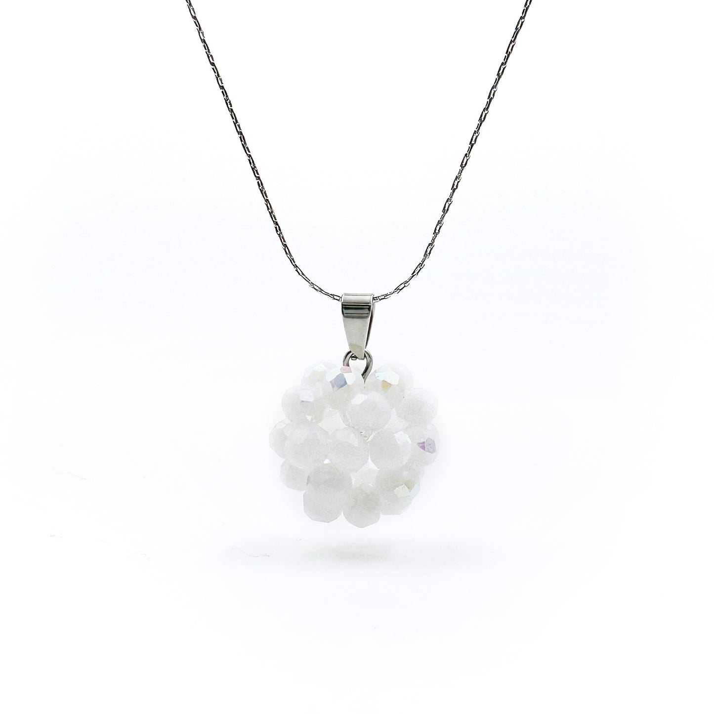 Collana girocollo Bold Estel con cristalli cuciti in tessitura