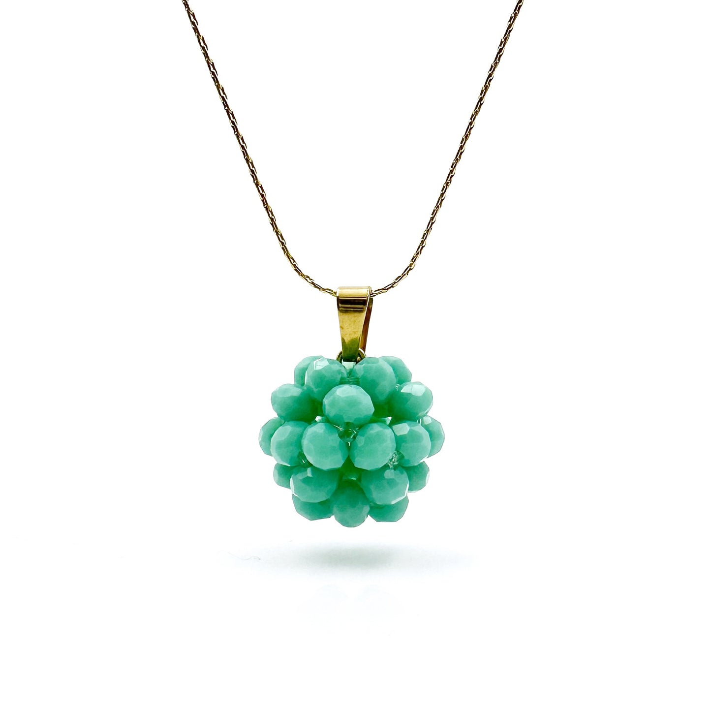 Collana girocollo Bold Estel con cristalli cuciti in tessitura