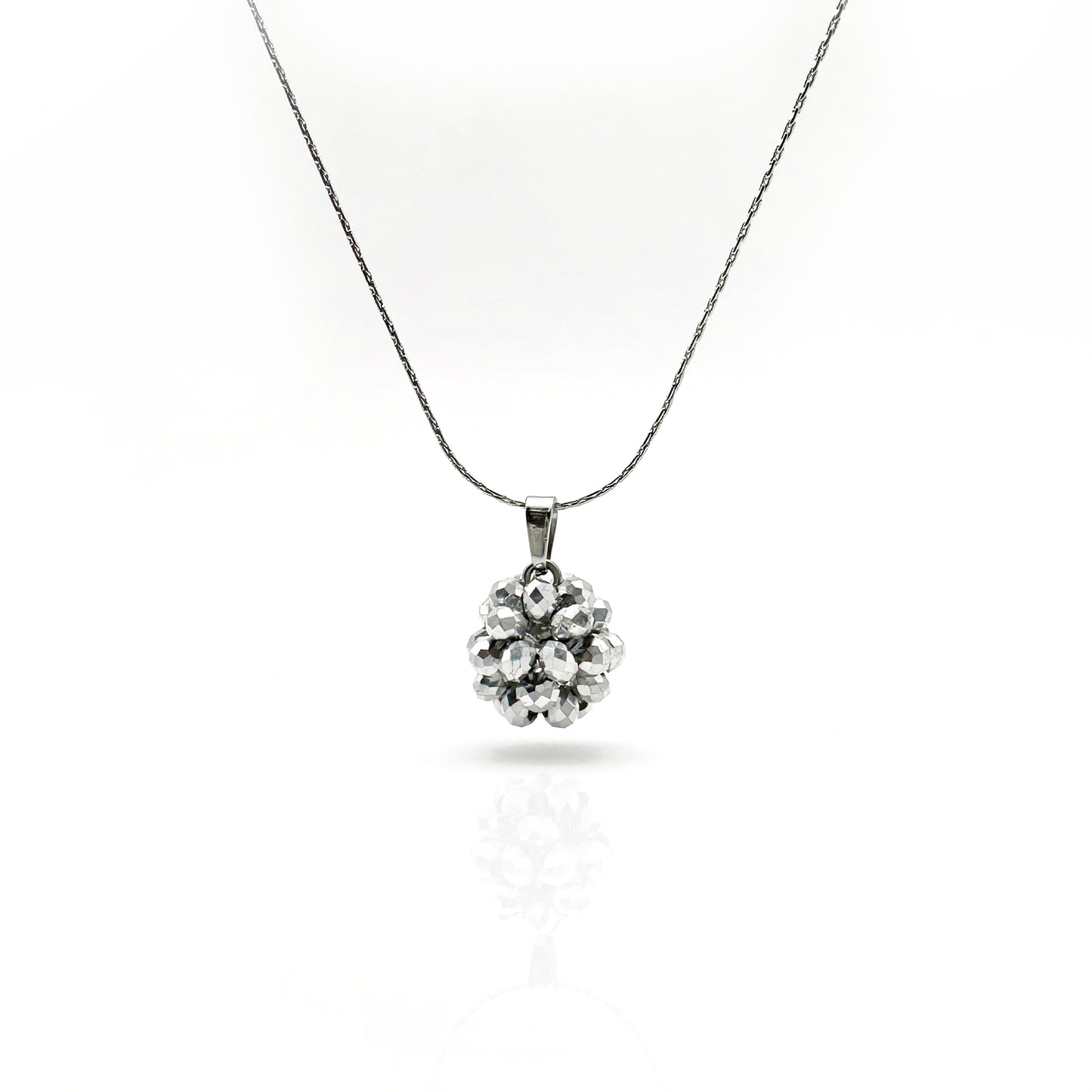Collana girocollo Estel Mini con cristalli cuciti in tessitura