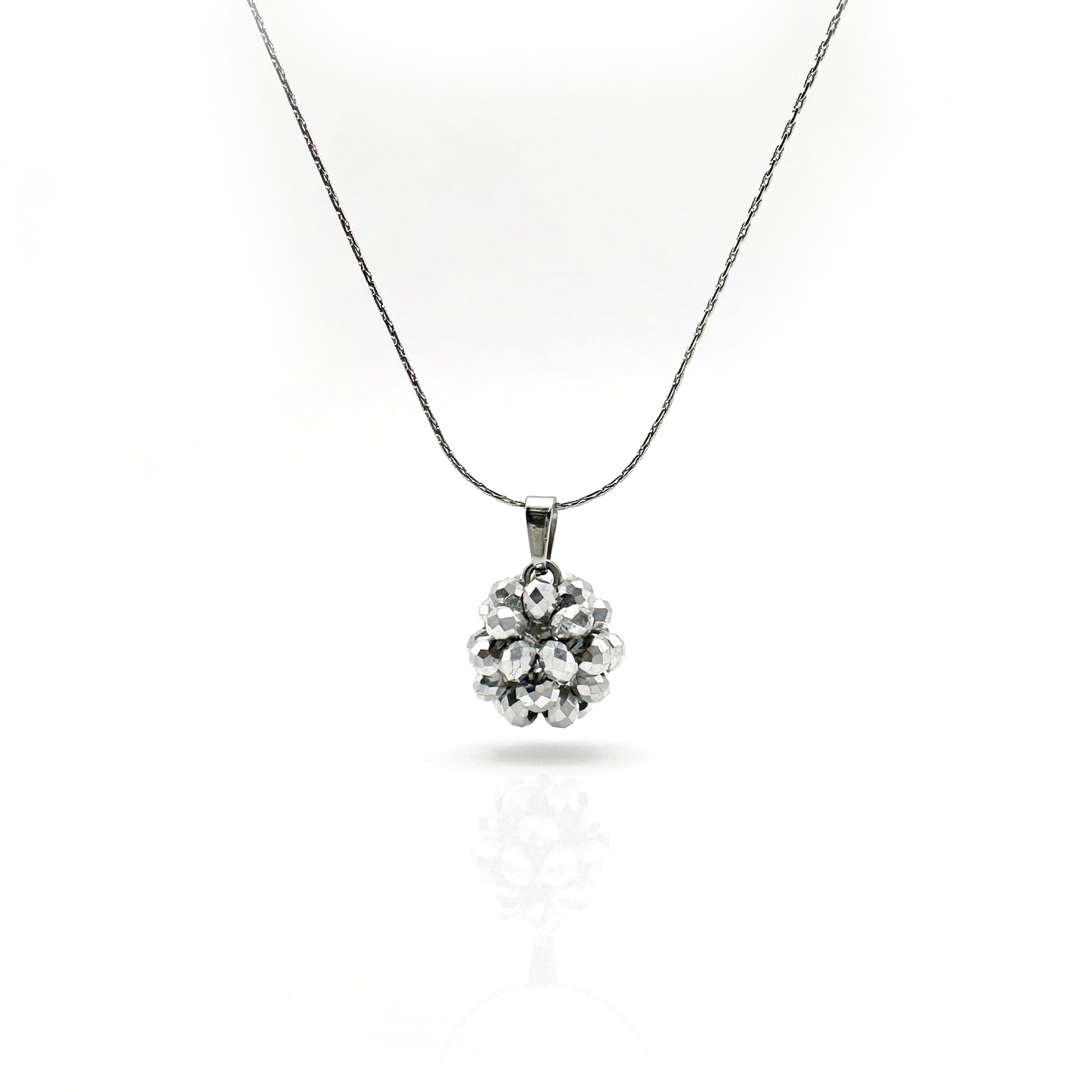 Collana girocollo Estel Mini con cristalli cuciti in tessitura