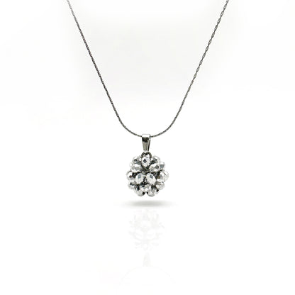 Collana girocollo Estel Mini con cristalli cuciti in tessitura