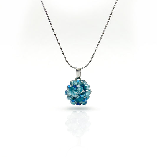 Collana girocollo Estel Mini con cristalli cuciti in tessitura