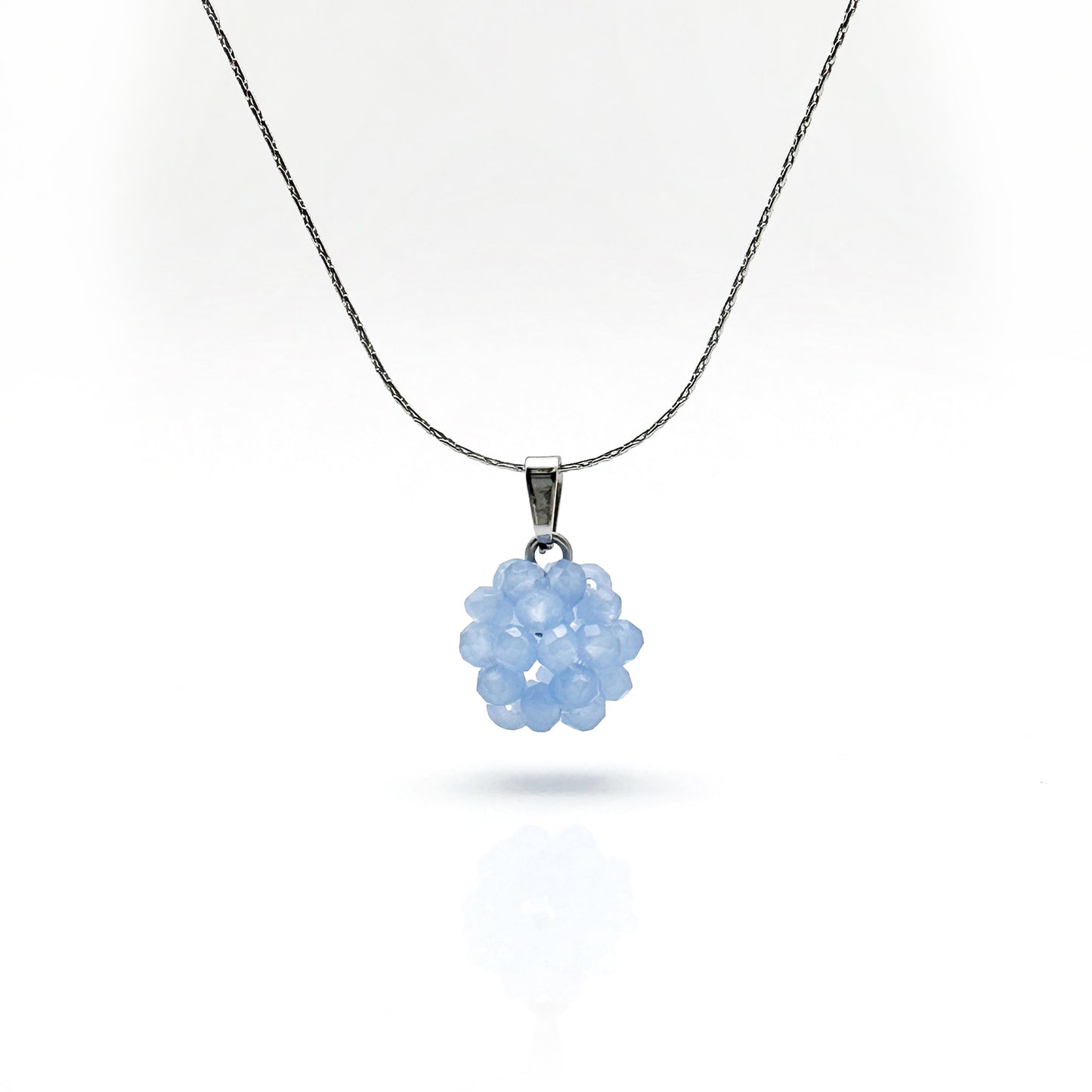 Collana girocollo Estel Mini con cristalli cuciti in tessitura