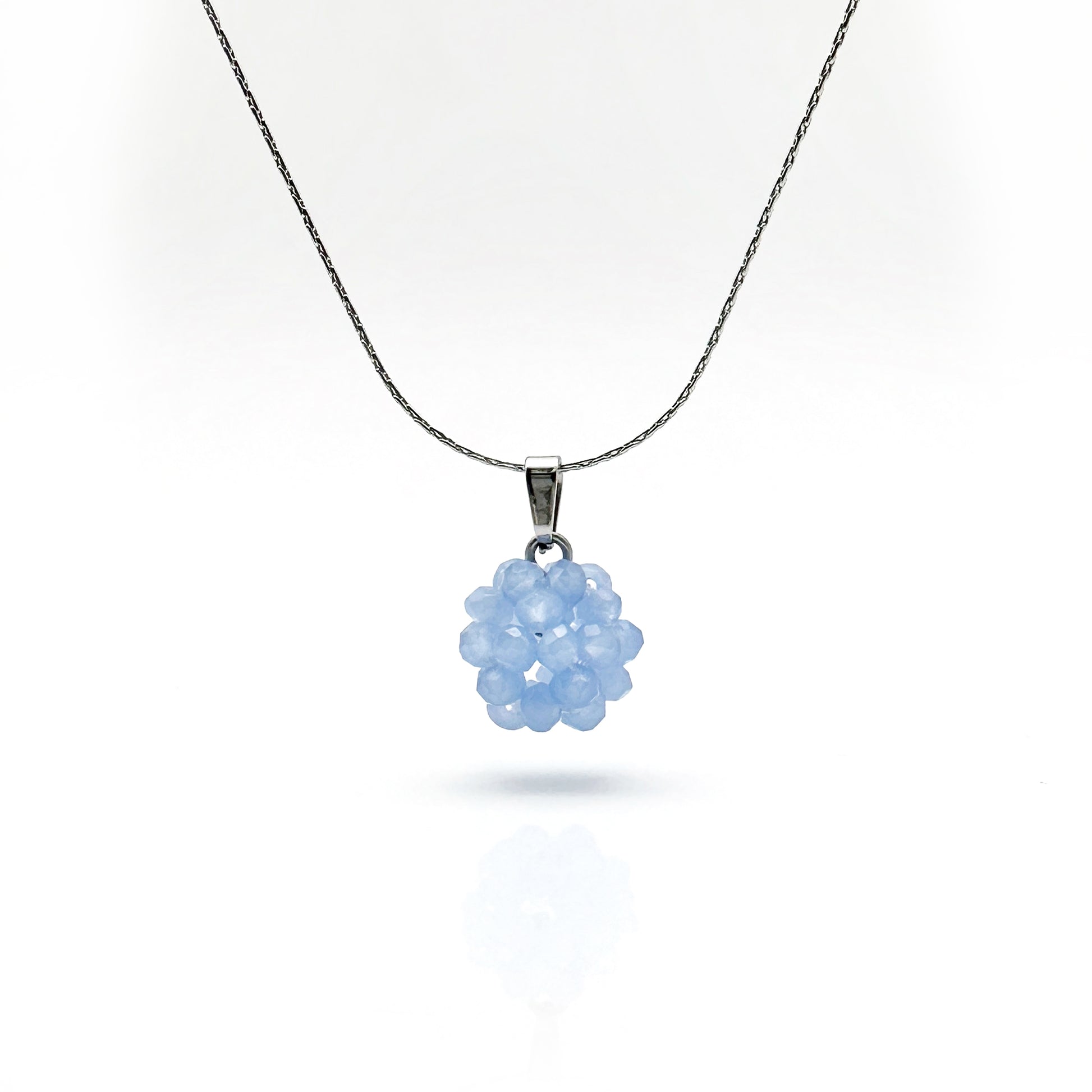 Collana girocollo Estel Mini con cristalli cuciti in tessitura