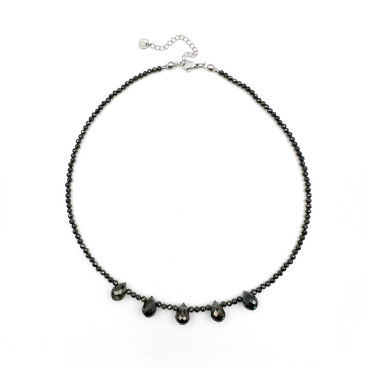 Collana girocollo Dew con cubic zirconia e  cristalli di Swarovski