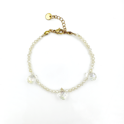 Bracciale Dew  con cubic zirconia e cristalli di Swarovski