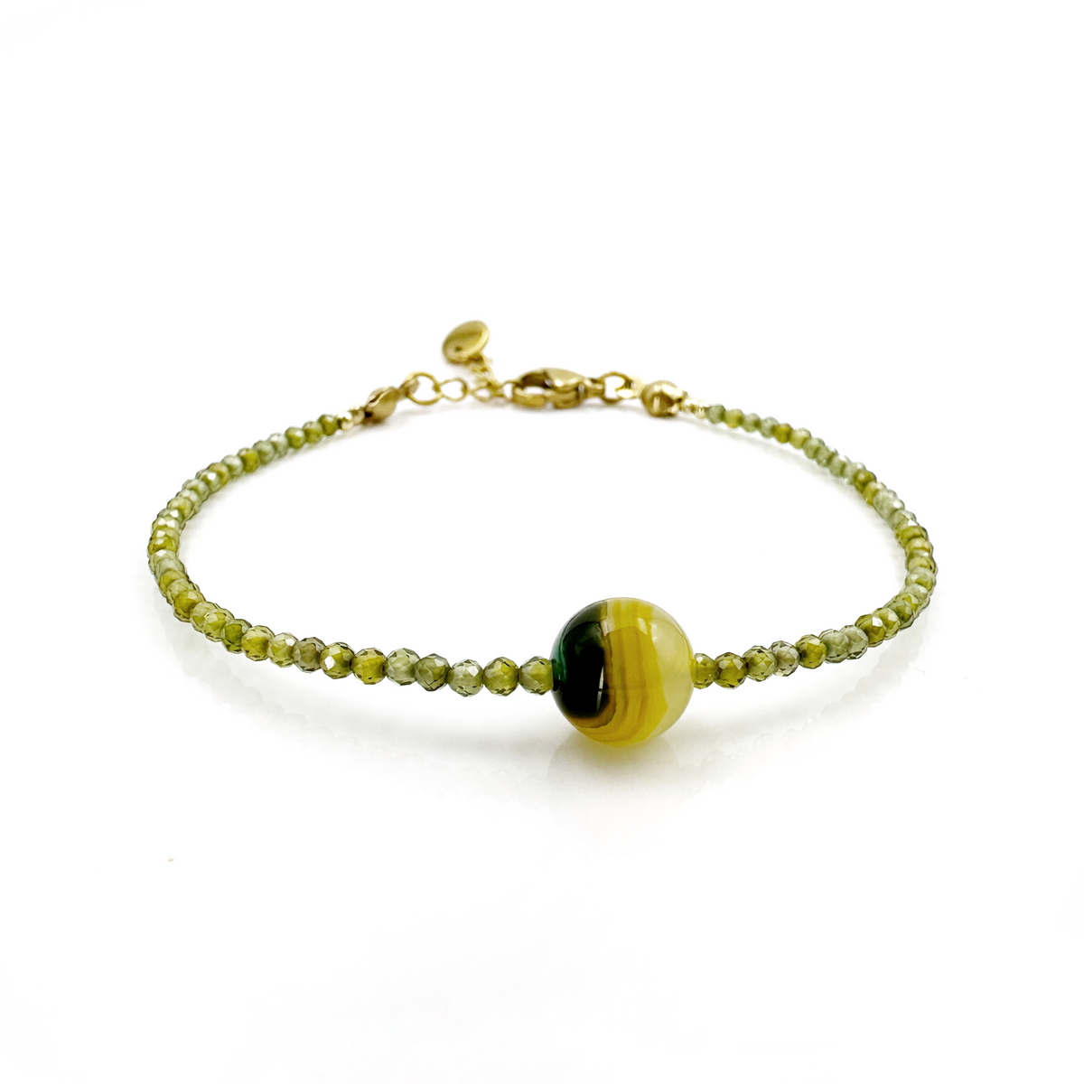 Bracciale Astra con Cubic Zirconia e Pietre Naturali