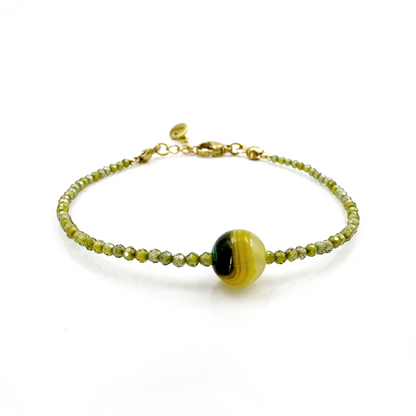Bracciale Astra con Cubic Zirconia e Pietre Naturali