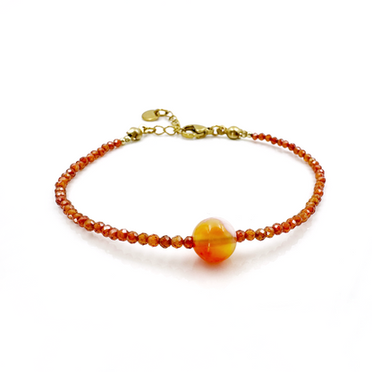Bracciale Astra con Cubic Zirconia e Pietre Naturali