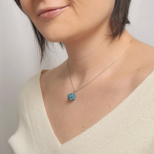 Collana girocollo Estel Mini con cristalli cuciti in tessitura