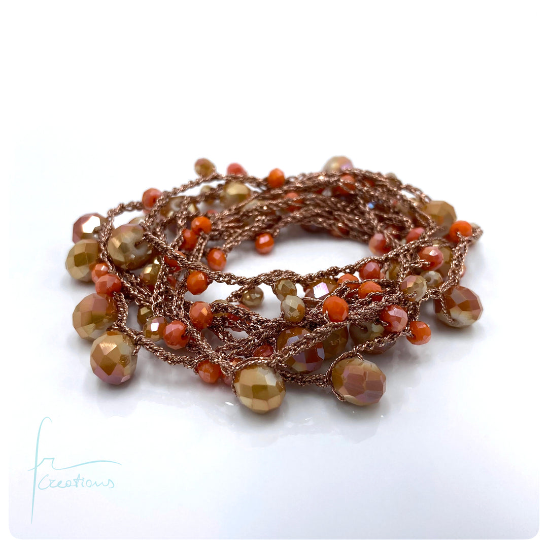 Collana Lunga con Cristalli Rosa | Bigiotteria Vestopazzo Collana Lunga con Cristalli Rosa | Bigiotteria Vestopazzo